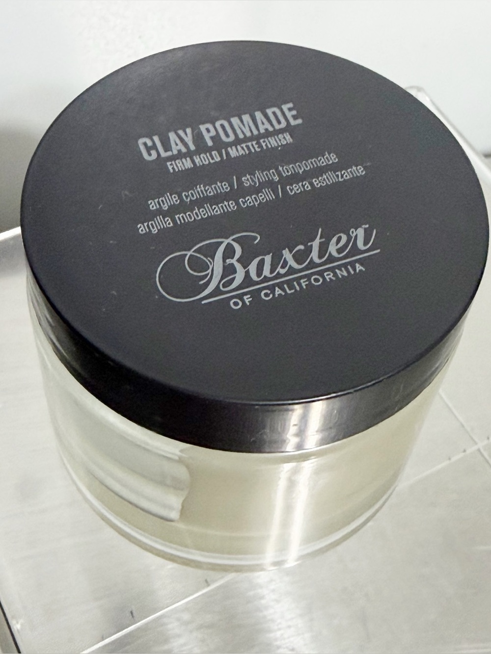 BAXTER of California CLAY POMADE ~ Firm Hold / Matte Finish